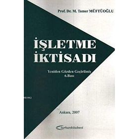 İşletme İktisadı - Yasin Çoban