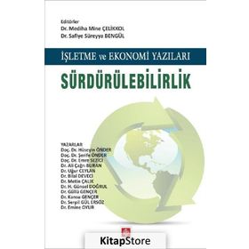İşletme ve Ekonomi Yazıları Sürdürülebilirlik - Kolektif