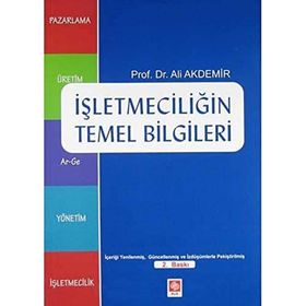 İŞLETMECILIĞIN TEMEL BILGILERI - ALI AKDEMIR (ISBN:9786055335618)