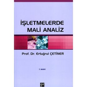 İŞLETMELERDE MALI ANALIZ - ERTUĞRUL ÇETİNER