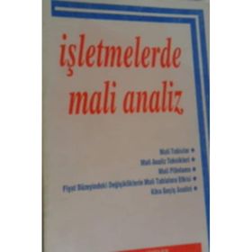 İŞLETMELERDE MALI ANALIZ - ERTUĞRUL ÇETİNER