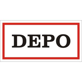 İşlev İş Güvenliği Depo Levhası