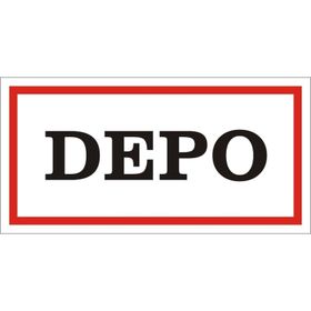 İşlev İş Güvenliği Depo Levhası