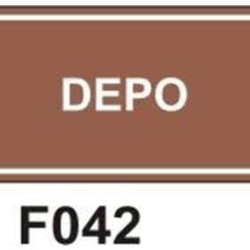 İşlev İş Güvenliği Depo Levhası