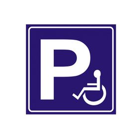 İşlev İş Güvenliği Engelli Araç Park Yeri Levhası