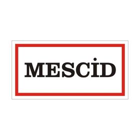 İşlev İş Güvenliği Mescid Levhası