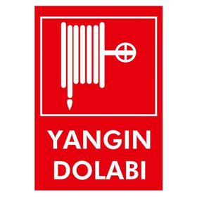 İşlev İş Güvenliği Yangın Dolabı Uyarı Levhası