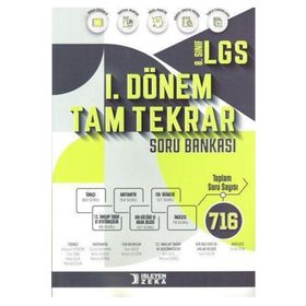 İşleyen Zeka LGS 8. Sınıf 1. Dönem Tam Tekrar Soru Bankası