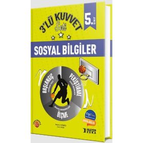 İşleyen Zeka Yayınları 5.Sınıf Sosyal Bilgiler 3'lü Kuvvet Serisi Seti