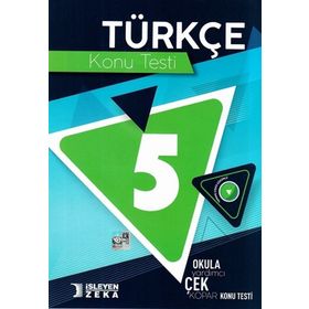 İşleyen Zeka Yayınları 5. Sınıf Türkçe Konu Anlatımlı