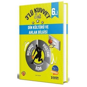İşleyen Zeka Yayınları 6.Sınıf Din Kültürü ve Ahlak Bilgisi 3'lü Kuvvet Serisi Seti