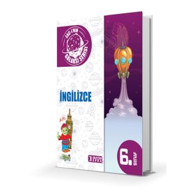 İşleyen Zeka Yayınları 6. Sınıf Galaksi Serisi İngilizce Konu Anlatımlı Soru Bankası