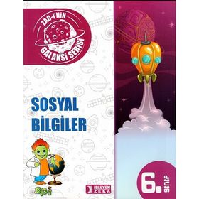 İşleyen Zeka Yayınları 6. Sınıf Galaksi Serisi Sosyal Bilgiler Soru Bankası
