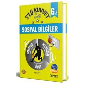 İşleyen Zeka Yayınları 6.Sınıf Sosyal Bilgiler 3'lü Kuvvet Serisi Seti