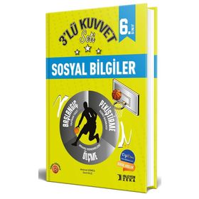 İşleyen Zeka Yayınları 6.Sınıf Sosyal Bilgiler 3'lü Kuvvet Serisi Seti