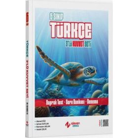İşleyen Zeka Yayınları - 6. Sınıf Türkçe 3'lü Kuvvet Serisi Seti
