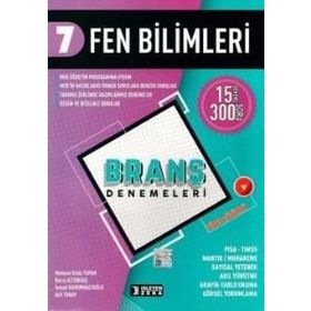 İşleyen Zeka Yayınları 7. Sınıf Fen Bilimleri Branş Denemeleri