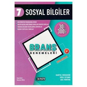 İşleyen Zeka Yayınları 7. Sınıf Sosyal Bilgiler Branş Denemeleri