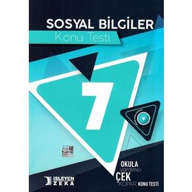 İşleyen Zeka Yayınları 7. Sınıf Sosyal Bilgiler Konu Anlatımlı
