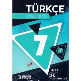 İşleyen Zeka Yayınları 7. Sınıf Türkçe Konu Anlatımlı