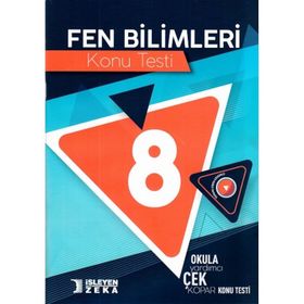 İşleyen Zeka Yayınları 8. Sınıf Fen Bilimleri Konu Anlatımlı