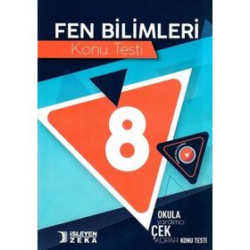 İşleyen Zeka Yayınları 8. Sınıf Fen Bilimleri Konu Anlatımlı