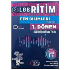 İşleyen Zeka Yayınları 8. Sınıf LGS 1. Dönem Fen Bilimleri Ritim Son Tur