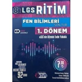 İşleyen Zeka Yayınları 8. Sınıf LGS 1. Dönem Fen Bilimleri Ritim Son Tur