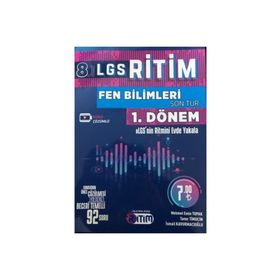 İşleyen Zeka Yayınları 8. Sınıf LGS 1. Dönem Fen Bilimleri Ritim Son Tur