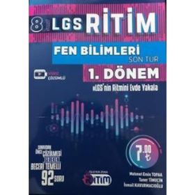 İşleyen Zeka Yayınları 8. Sınıf LGS 1. Dönem Fen Bilimleri Ritim Son Tur