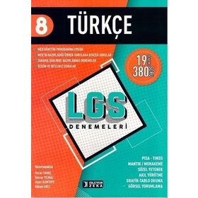 İşleyen Zeka Yayınları 8. Sınıf LGS Türkçe Denemeleri