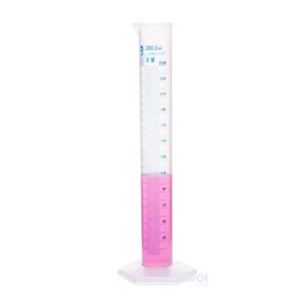 İsolab 100 ml Mavi Skala Plastik Mezür