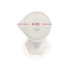 İsolab 100 ml Mavi Skala Plastik Mezür