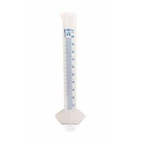 İsolab 100 ml Mavi Skala Plastik Mezür