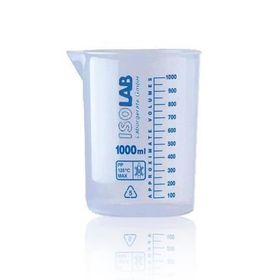 İsolab 1000 ml Beher Mavi Skala Ölçü Kabı