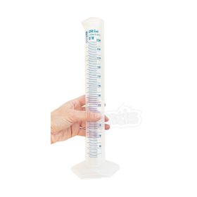 İsolab 250 ml Mavi Skala Plastik Mezür