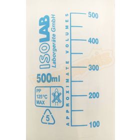 İsolab Beher Mavi Skala 500 ml Ölçü Kabı