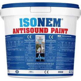 Isonem 10 lt Beyaz Anti Sound Paint Ses Yalıtım Boyası