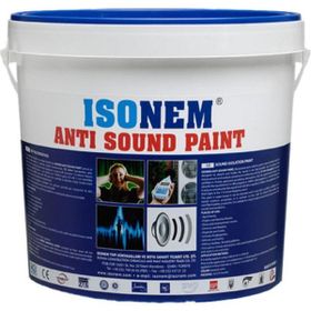 Isonem 10 lt Beyaz Anti Sound Paint Ses Yalıtım Boyası