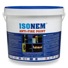 Isonem 18 kg Beyaz Anti-Fire Paint Yangın Geciktirici Boya