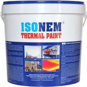 İsonem 18 kg Thermal Paint İç ve Dış Cephe Isı Yalıtım Boyası