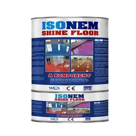 Isonem Beyaz 4.5 kg Shine Floor Parlak Zemin Kaplaması Set