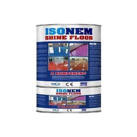 Isonem Beyaz 4.5 kg Shine Floor Parlak Zemin Kaplaması Set