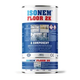Isonem Floor 2K Beyaz 2.5 Kg Solventsiz Epoksi Zemin Boyası