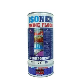 Isonem Kırmızı 4.5 kg Shine Floor Parlak Zemin Kaplaması Set