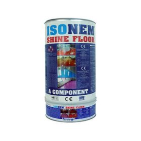 Isonem Kırmızı 4.5 kg Shine Floor Parlak Zemin Kaplaması Set