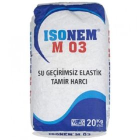 Isonem M 03 Su Geçirimsiz 20 kg Elastik Tamir Harcı