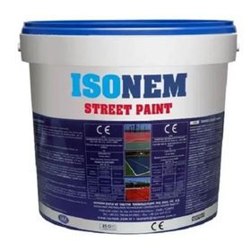 Isonem Street Paint 5 kg Beyaz Renk Asfalt ve Beton Zemin Boyası