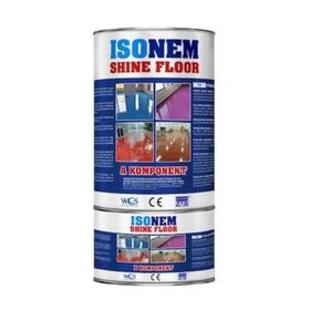 Isonem Yeşil 4.5 kg Shine Floor Parlak Zemin Kaplaması Set