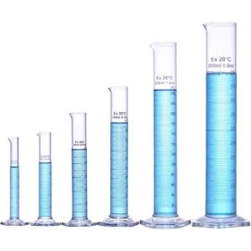 Isotherm Şeffaf 10 ml Uzun Form Altıgen Taban Mezür